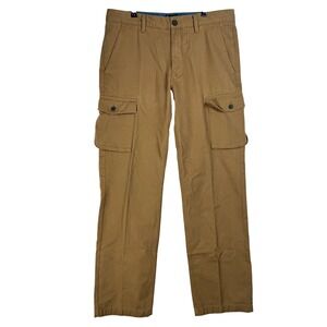Timberland Cargo Pants Mens 34x32 Brown Relaxed Fit Cotton Utility Gorpcore